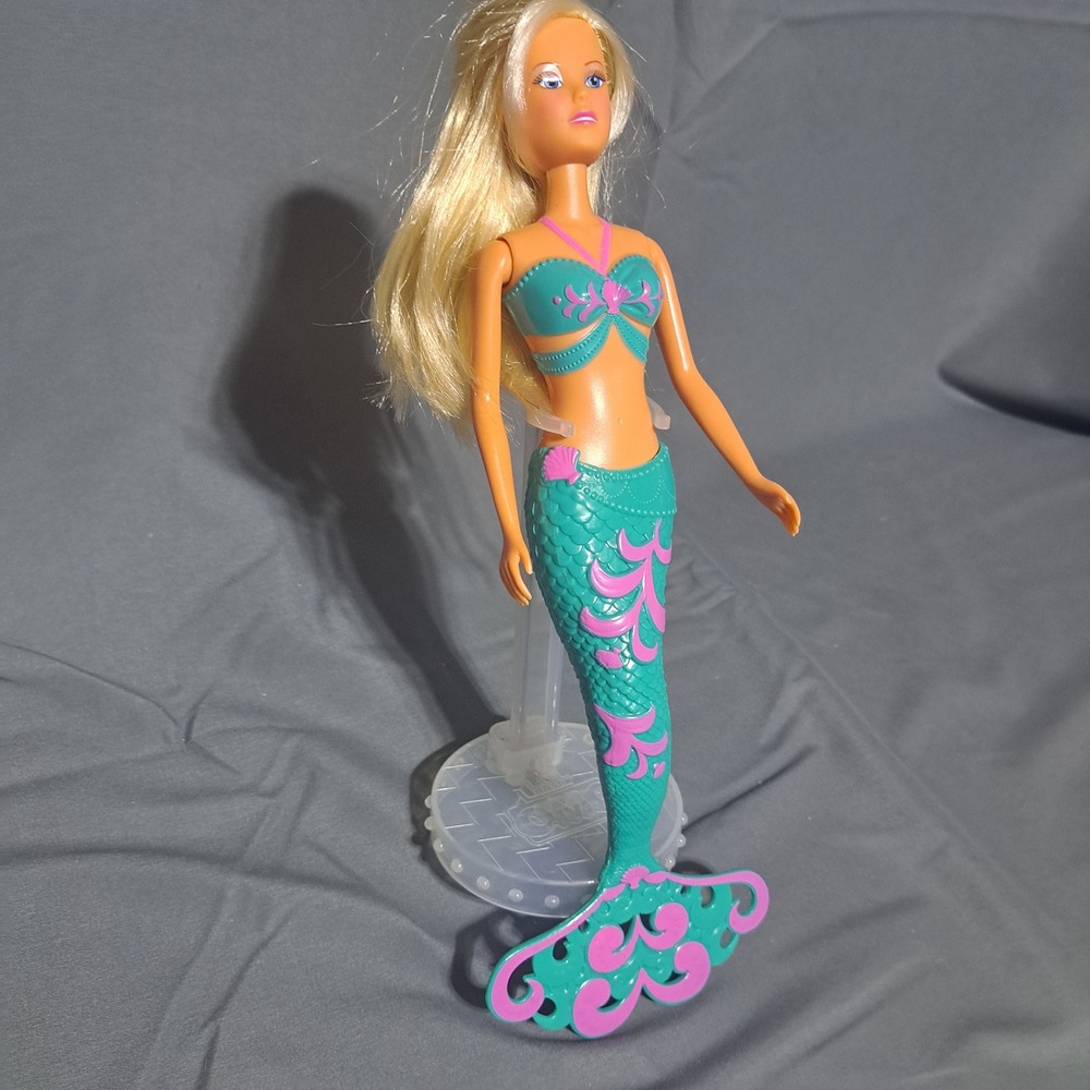 Simba‎ Toys Steffi Love Mermaid Tail Fashion Doll Teal Pink